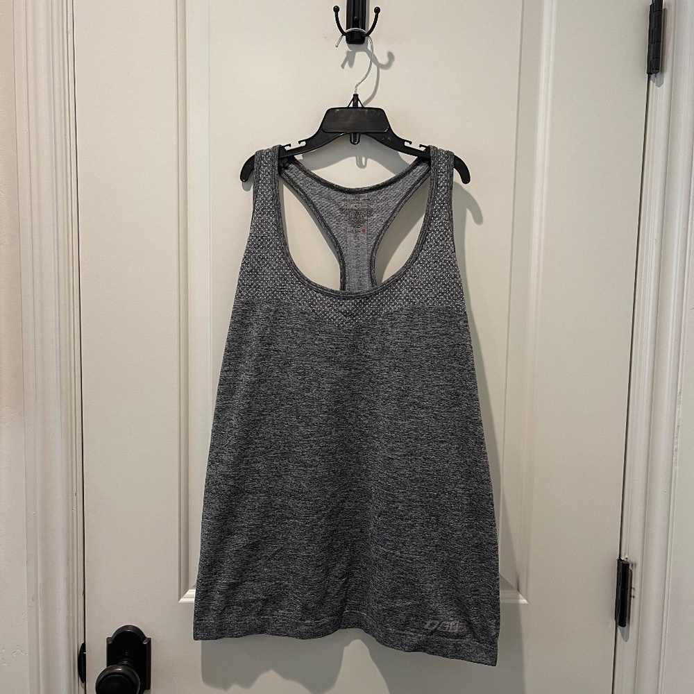 Grey athletic tank